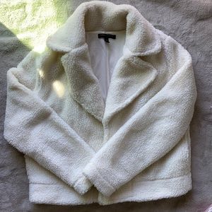 White Sherpa Jacket